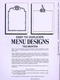 Menu Designs By Ted Menten Ready-to-Use Dover Clip-Art Series (excellent Pour Tous Les Graphistes) - Beaux-Arts