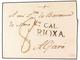 SPAIN: PREPHILATELIC MARKS  DP08 RIOJA - ...-1850 Préphilatélie