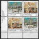 Canada 1977. Scott #733-4 Block (MNH) Paintings By Tom Tomson ** Complete Set - Unused Stamps