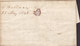 United States Prephilately (Red Cancel) 5c. COLUMBIA South Carolina 1848 Folded Cover Brief NEWBURY South Carolina - …-1845 Prefilatelia