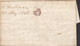 United States Prephilately (Red Cancel) 5c. COLUMBIA South Carolina 1848 Folded Cover Brief NEWBURY South Carolina - …-1845 Préphilatélie