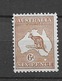 1915 MH Australia  WMK Narrow Crown Michel  45 - Nuevos