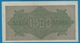 DEUTSCHES REICH 2 X 1000 Mark Code MK	15.09.1922	# Yb 212275+76  P# 76g - 1000 Mark