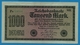 DEUTSCHES REICH 1000 Mark Code MK	15.09.1922  # Pa 036458 P# 76h - 1000 Mark