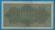 DEUTSCHES REICH 1000 Mark Code MK	15.09.1922  # Pa 036458 P# 76h - 1000 Mark