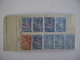 ARGENTINA - PAPER WITH 9 TAX STAMPS OF THE YEAR 1925 IN THE STATE - Autres & Non Classés