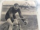 Deruyter.Champion Belge Sur Bicyclette Peugeot.Annotation De Deruyter Angle Droit En Haut. - Radsport