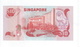 Rare ! Banknote - Singapore $10 Bird Series Aligned Cutting Error C68/468743 (#170) UNC - Singapore