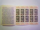 2020 - 5193  CARNET DE TIMBRES ANTITUBERCULEUX  1957 - 1958  (10 Timbres )   XXX - Zonder Classificatie