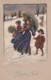 Ethel PARKINSON - M.M VIENNE N 504- FEMME ET ENFANT- BOUQUET DE HOUX -TEMPETE DE NEIGE (lot Pat 106) - Parkinson, Ethel