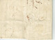 Beaune  20 Griffe Linéaire Cote D'Or Pour Liège Lettre De 1813 - 1801-1848: Precursors XIX