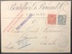 Lettre Mixte Recommandé à 0fr 75c Sage/Mouchon N°104 & 114 Cognac Pour Bale En Suisse "expo Universelle 1900" TTB Signée - 1898-1900 Sage (Type III)
