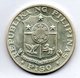 PHILIPPINES, 1 Piso, Silver, Year 1969, KM #201 - Philippines