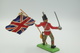 Britains Ltd, Deetail : WATERLOO - British Infantry Flag Patriotic 100% Complete Rare, Made In England, *** - Britains