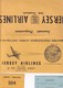 Jersey - Jersey Airlines - Avion - Aviation - Programme De L'excursion - Pub - Tickets - Boarding Card -  CPA Pub - Unclassified