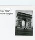 PSEUDO-ENTIER SUR CARTE POSTALE - L'ARC DE TRIOMPHE DE MARTIAL CAILLEBOTTE - - Pseudo-entiers Privés