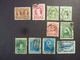 TERRE-NEUVE, Années Entre 1880 Et 1928, LOT De  10 TIMBRES Oblitérés N° YT Entre 37 Et 134 - 1865-1902