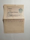 Deutsches Reich  Feldpostbrief  Festungs Lazarett - Lettres & Documents