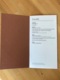 QATAR AIRWAYS BUSINESS CLASS MENU  DOH-EUR/JC/HBMS/CY4-V1 - Menu Cards