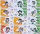 China Mobile 2008 Beijing Olympic Game Mascot And Sports Phone Cards 33V - Giochi Olimpici