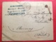 Enveloppe Avec Cachet Gare De Montpellier-Taxe 40 - 1849-1876: Période Classique