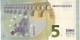 (Billets). 5 Euros 2013 Serie UB, U003G2 Signature 3 Mario Draghi N° UB 6042066761 UNC - 5 Euro