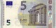 (Billets). 5 Euros 2013 Serie UB, U003G2 Signature 3 Mario Draghi N° UB 6042066761 UNC - 5 Euro