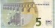 (Billets). 5 Euros 2013 Serie UF, U003I6 Signature 3 Mario Draghi N° UF 8056791835 UNC - 5 Euro