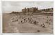 Real Photo Postcard, Lowestoft, South Beach And Victoria Chalets. Buildings, People, Seaside. - Lowestoft