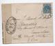 1916 - ENVELOPPE Avec CENSURE Pour BREZOLLES (EURE ET LOIR) REEXPEDIEE à LA CHAPELLE MONTLIGEON (ORNE) - Postal History