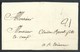 L.1765 "De LIEGE" En Creux (23X3) + "21" Sols Pour Bordeaux - 1714-1794 (Paises Bajos Austriacos)