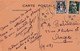 CONNERRE Rue De Paris ( Station Essence Pharmacie ) CPSM Format CPA Circulée 1946 Timbres - Connerre