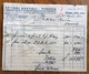 MARCHE DA BOLLO  SU FATTURA IN REPUBBLICA SOCIALE ITALIANA : ETTORE BORTOLI VENEZIA  BOTTEGA DELLA LUCE 1944 - Steuermarken