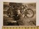 Photo Vintage. L'original. Une Moto. URSS. - Automobili