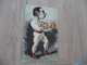 CPA Thème Boxe Illustrateur Avant 1906 - Boxing