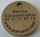 Jeton De Caddie -  Jean Caby - Bon Appétit - Service Consommateur - Alimentation - Charcuterie - En Métal - - Jetons De Caddies