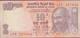 Reserve Bank Of India Mahatma Gandhi Ten 10 Rupees Tiger Rino Elephant Rinoceros Bankbiljet Billet Banknote - Indien