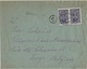 AUTRICHE YT N°289 PAIRE OBLITEREE SUR LETTRE IMPRIME POUR LA BELGIQUE - Covers & Documents