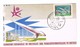 Bruxelles Expo 58   Cachet 1er Jour Sur Timbre 1047  Sur 4 FDC  Etats Usagés, Bords élimés - 1958 – Brussel (België)