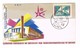 Bruxelles Expo 58   Cachet 1er Jour Sur Timbre 1047  Sur 4 FDC  Etats Usagés, Bords élimés - 1958 – Brussel (België)