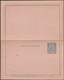 Nouvelle Calédonie 1900 Et 1901, 4 Entiers Postaux, Carte Avec Réponse Payée, 3 Cartes-lettres (CP 8, CL 8, 9, 10b) - Enteros Postales