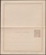 SPM - Saint Pierre Et Miquelon 1900 1901, 3 Entiers Postaux, Carte Avec Réponse Payée, 2 Cartes-lettres (CP 7, CL 8, 9) - Postwaardestukken