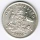 AUSTRALIE - ONE SHILLING 1926 - George V - KM 26 - Argent - Silver - Shilling