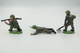 Britains (herald) N° 424-426 Khaki Infantery,  Made In HK, Vintage 1966 - Figurines