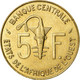 Monnaie, West African States, 5 Francs, 1987, TTB, Aluminum-Nickel-Bronze, KM:2a - Côte-d'Ivoire