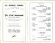 1953  TOURNEES TICHADEL Bordeaux Et France  COMEDIE REVUES VARIETES ETC.   PUBLICITÉS   V.SCANS - Programmes