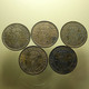 Spain 5 Coins 2 Centimos 1904/1905 Almost UNC - Kilowaar - Munten