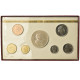Monnaie, Monaco, Rainier III, Set, 1975, 10 C à 50 Fr, FDC - FDC