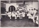 3 Photos Anciennes  Gabon Marine Guerre Repas Groupe Coloniale - Guerra, Militares