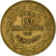 Monnaie, Honduras, 10 Centavos, 1989, TTB, Laiton, KM:76.1a - Honduras